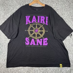 KAIRI SANE T-Shirt Mens 3X WWE NXT Short Sleeve Graphic print Authentic Wrestle